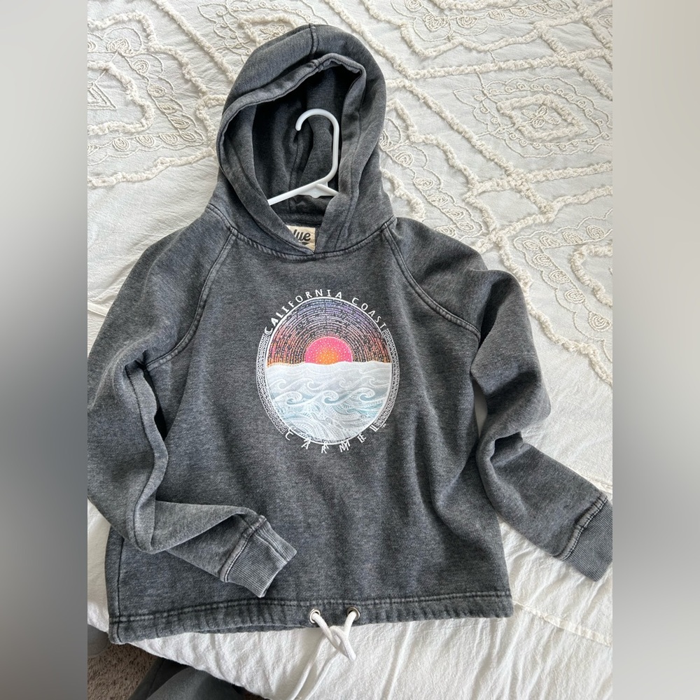 Graphic hooded sweatshirt